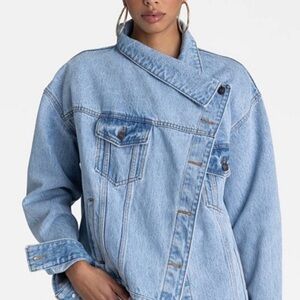 KBB by Kahlana NWT Women's Blue Denim Jean Jacket